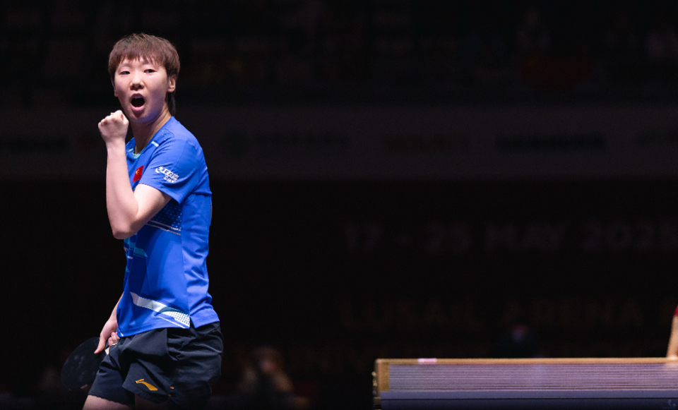 包含3-2张本美和!中国女乒21岁1米77新星闪耀:新王曼昱蜕变的词条
